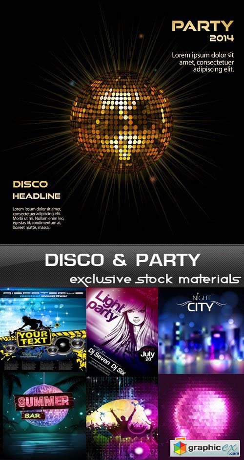 Disco and Party, 25xEPS