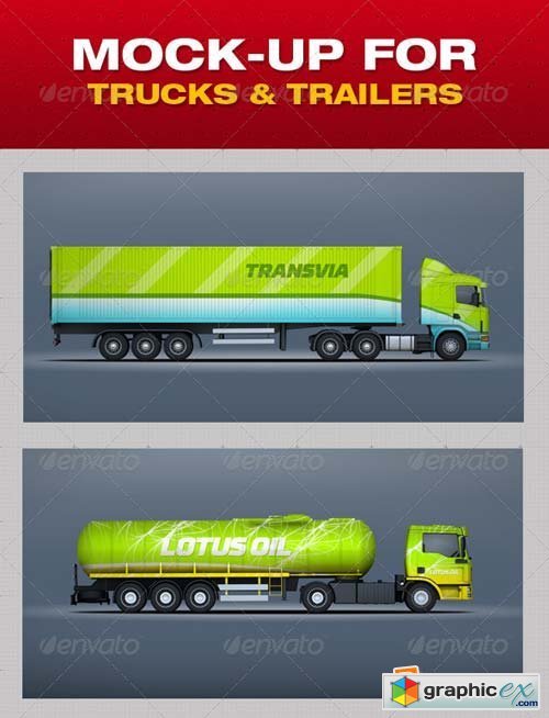 Mock-Up For Trucks & Trailers