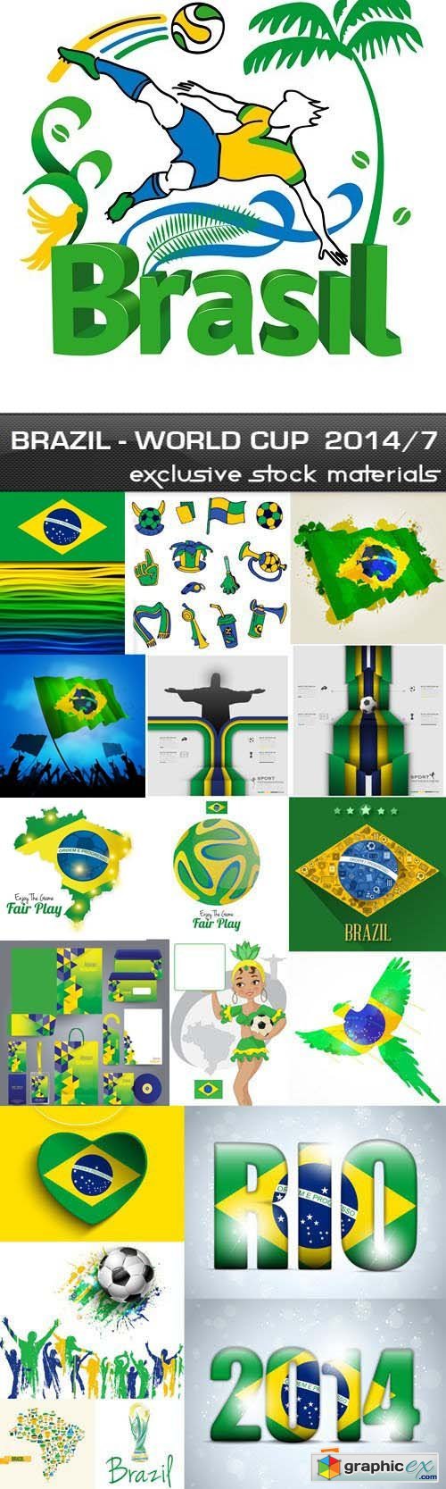 Brazil - FIFA World Cup 2014 vol.7, 25xEPS