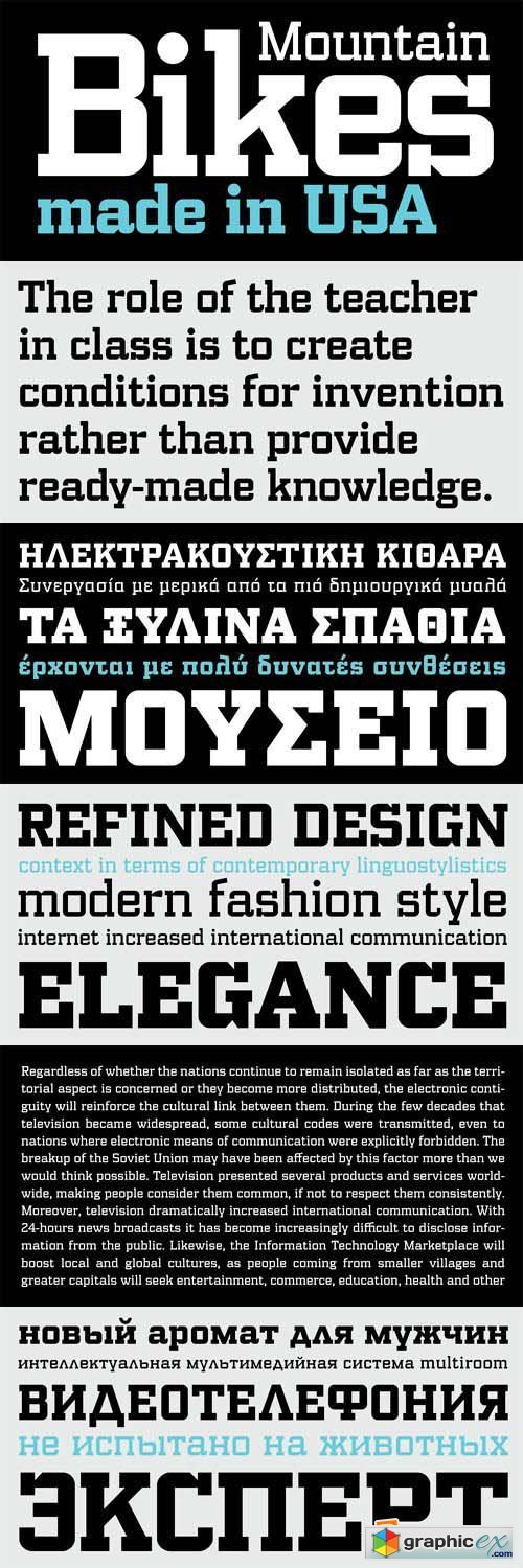 PF Synch Pro Font Family - 4 Fonts for $285