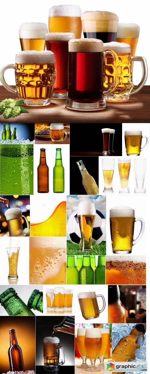 Cold Beer stock Images 25xJPG