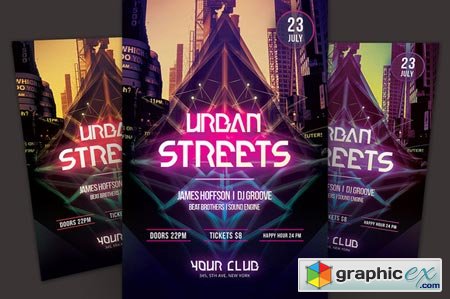 Urban Streets Flyer 51873
