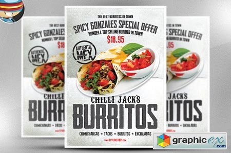 Chilli Jack's Burrito Poster 51863