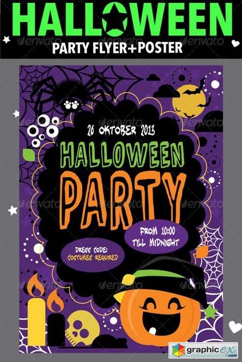Halloween Party Flyer & Poster