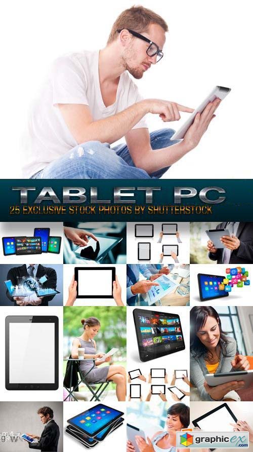 Tablet PC, 25xJPG