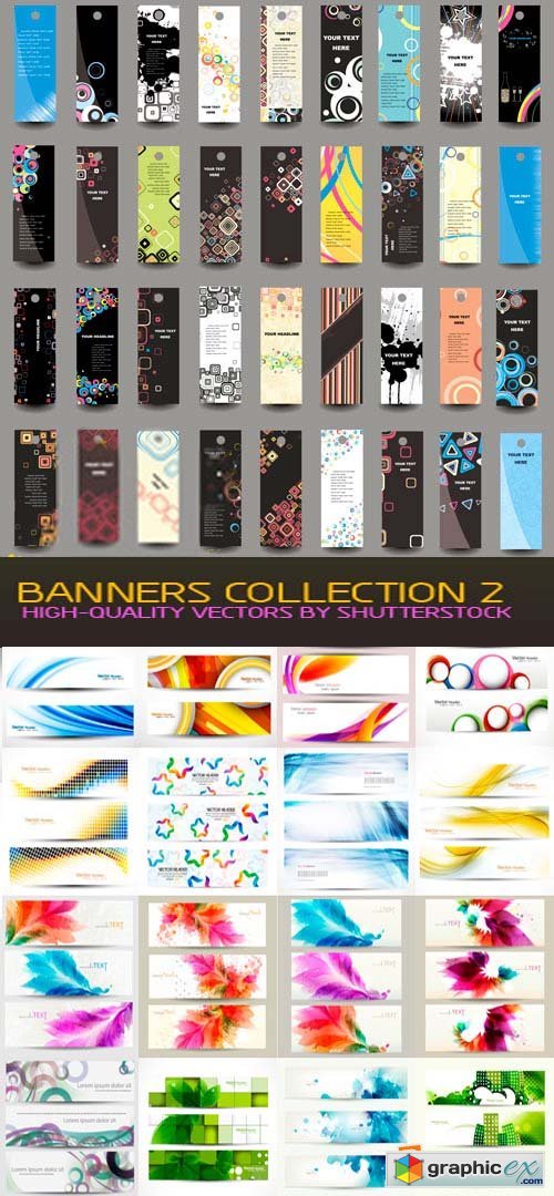 Banners Collection 2, 25xEPS