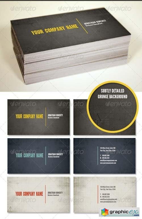 Rubicon Business Card Template Set