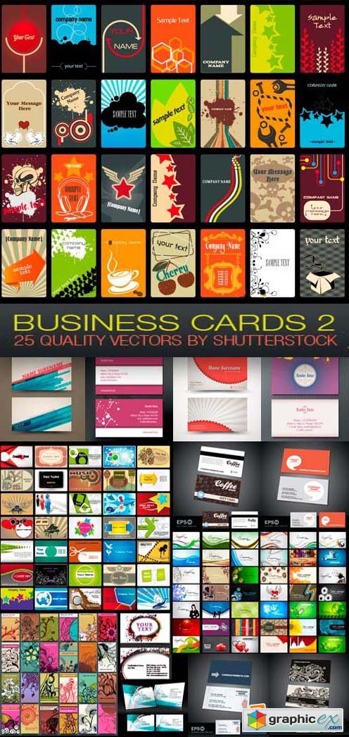 Business Cards 2, 25xEPS