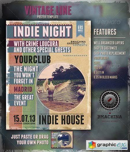 Indie Poster Template 4077373