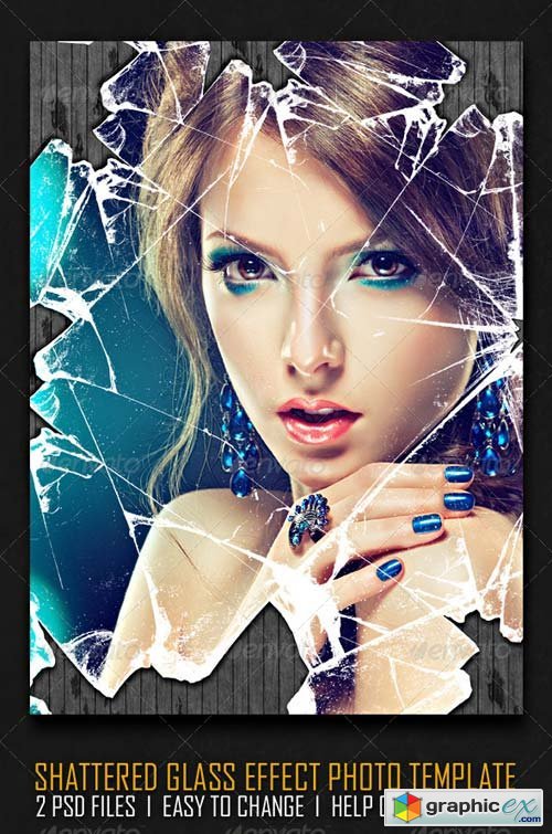 shattered glass photoshop action free download