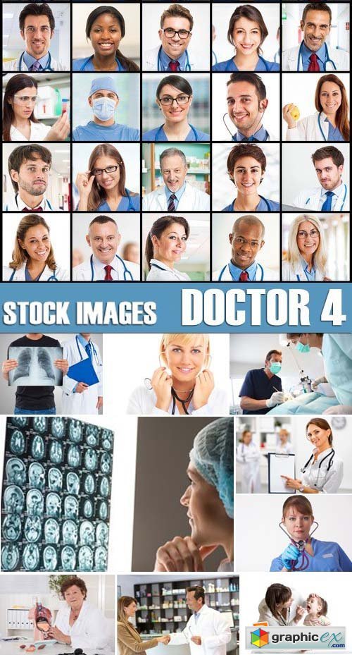 Stock Photos - Doctor 4, 25xJPG