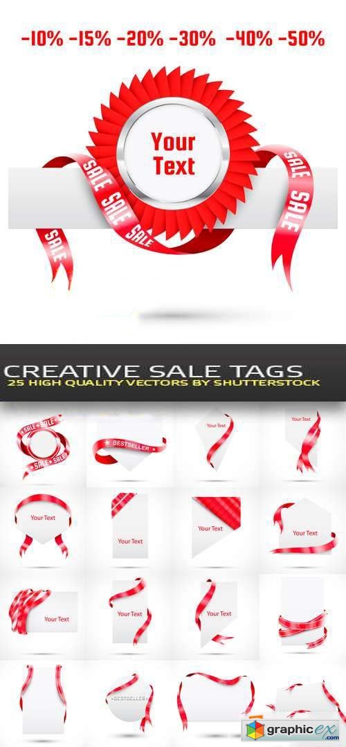 Creative Sale Tags 25xEPS