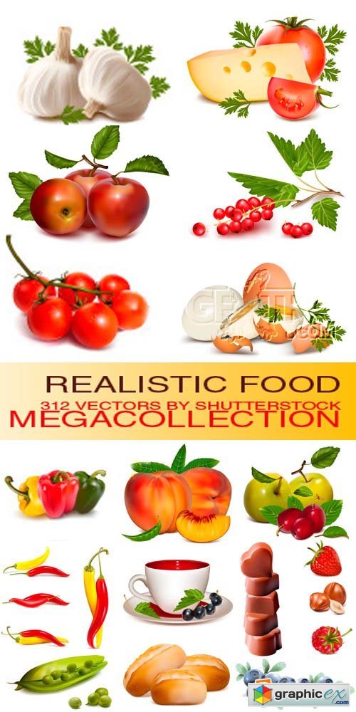 Realistic Food 312xEPS