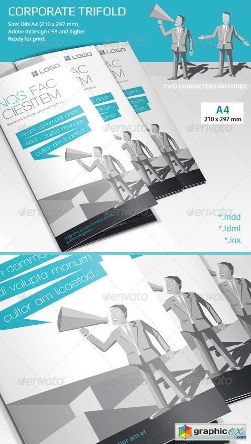Corporate Tri-fold Brochure 6808657
