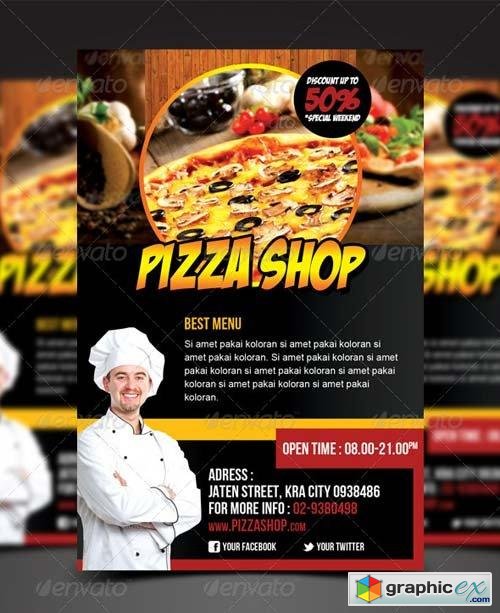 Pizza Shop Flyer