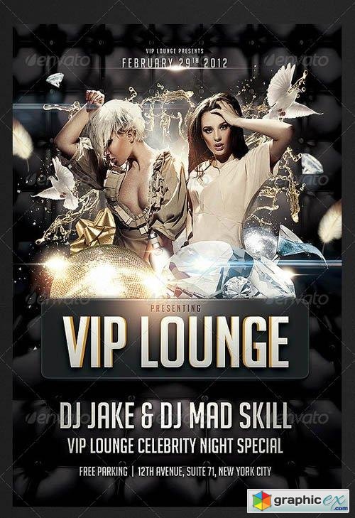VIP Lounge Flyer