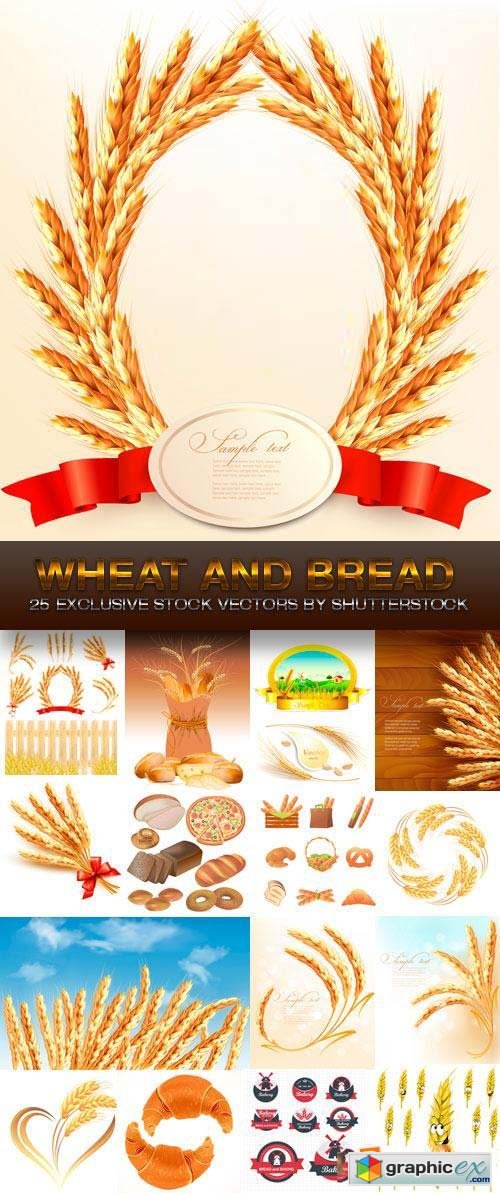Wheat and Bread 25xEPS