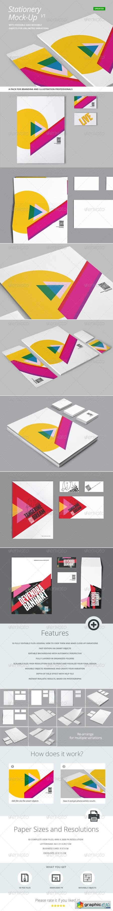 Stationery and Branding Mock Up 2580747
