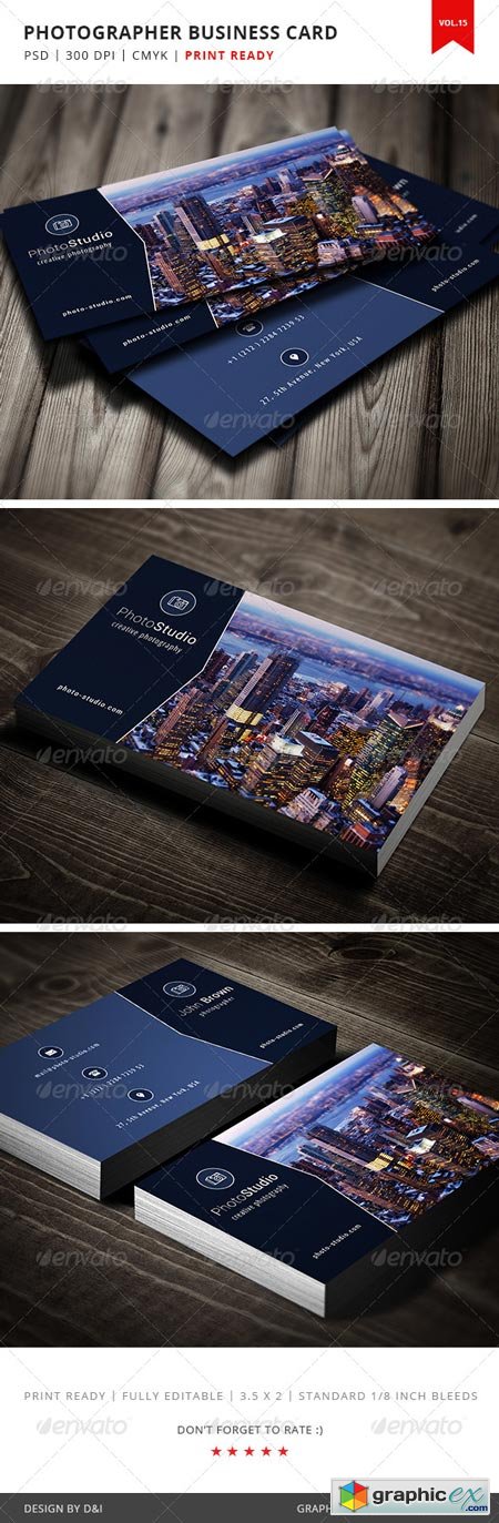 Photographer Business Card - Vol.15 5181155