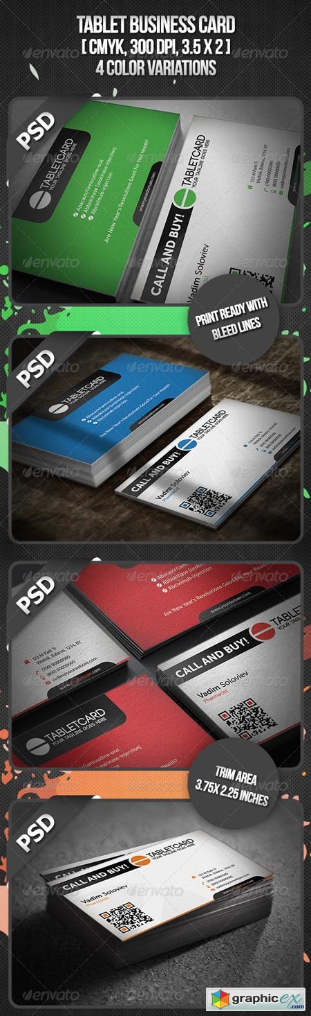 Tablet Business Card 3343286