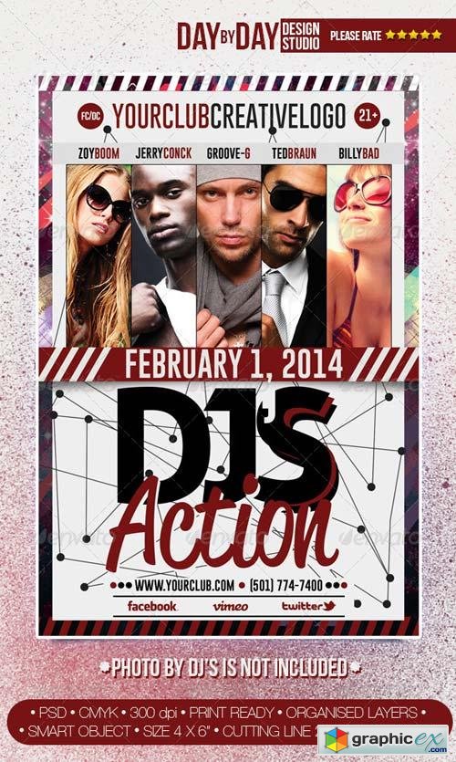 DJ's Action Flyer #3