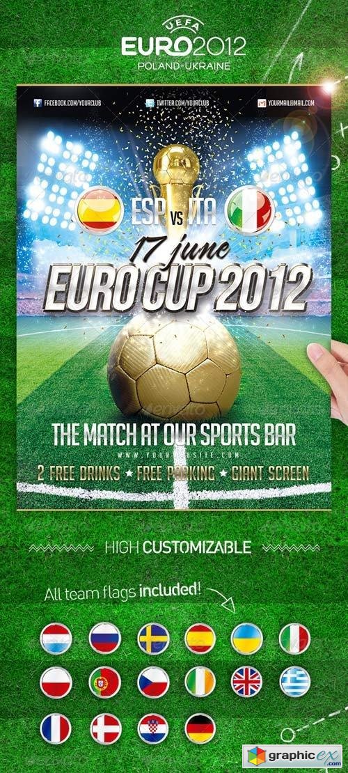 Euro Soccer Cup 2012 Flyer