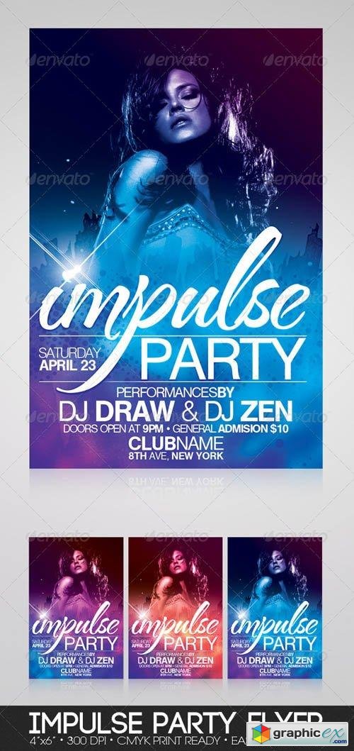 Impulse Party Flyer