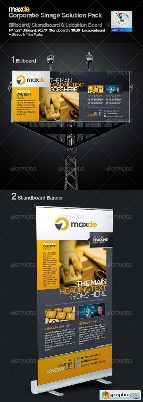 Maxde Clean Sinage Solution Pack