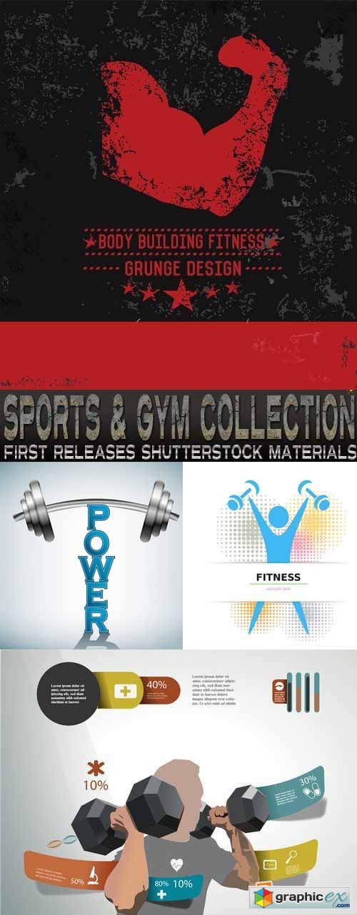 Amazing SS - Sports & Gym Collection, 25xEPS