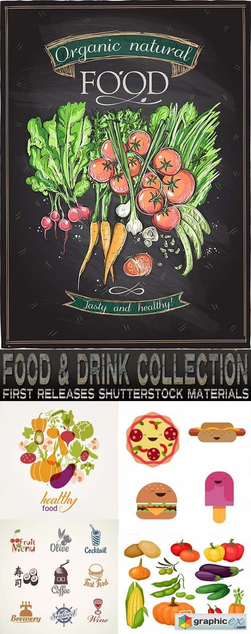 Amazing Ss - Food & Drink Collection 25xEPS