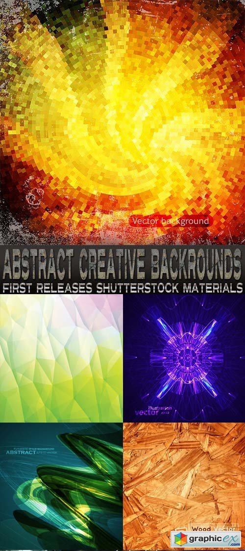 Amazing SS - Abstract Creative Backrounds, 25xEPS