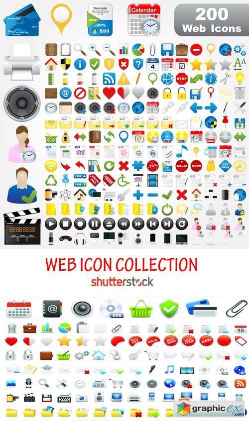 Amazing SS - Web icons collection, 25xEPS