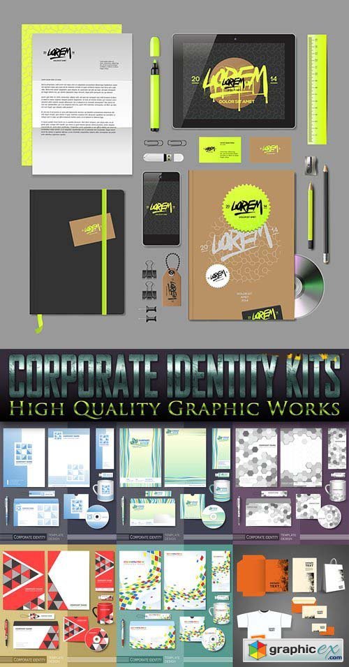 Corporate Identity Kits 25 EPS