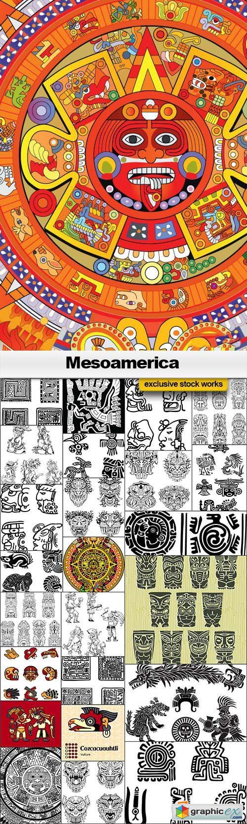 Mesoamerica - 25x EPS
