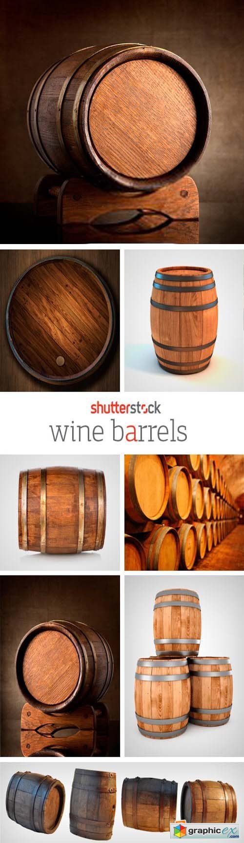 Amazing SS - Wine Barrels, 25xJPGs