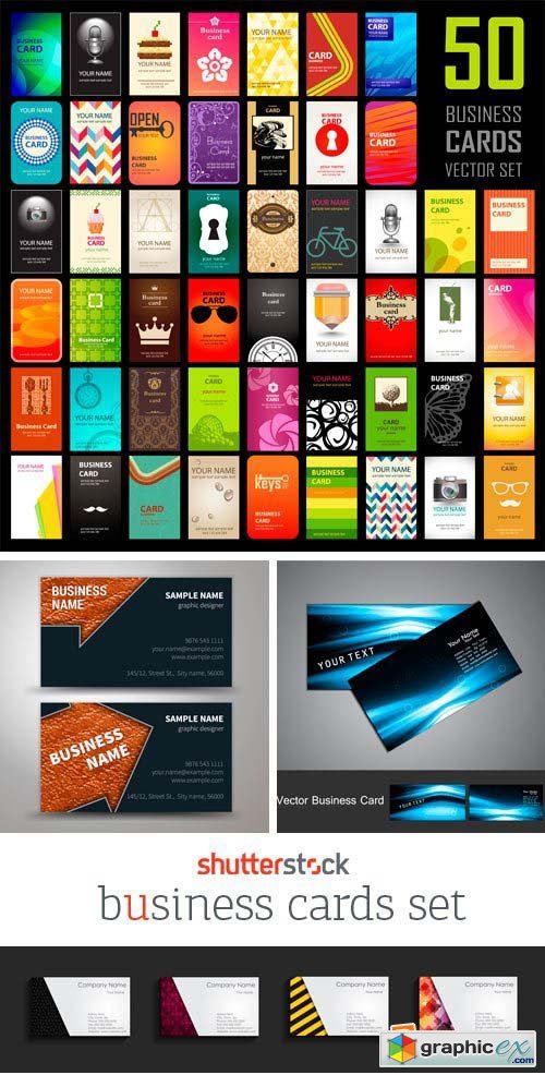 Amazing SS - Business Cards Set, 24xEPS