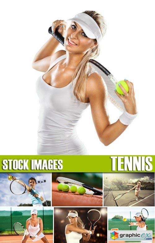 Stock Photos - Tennis, 25xJPG