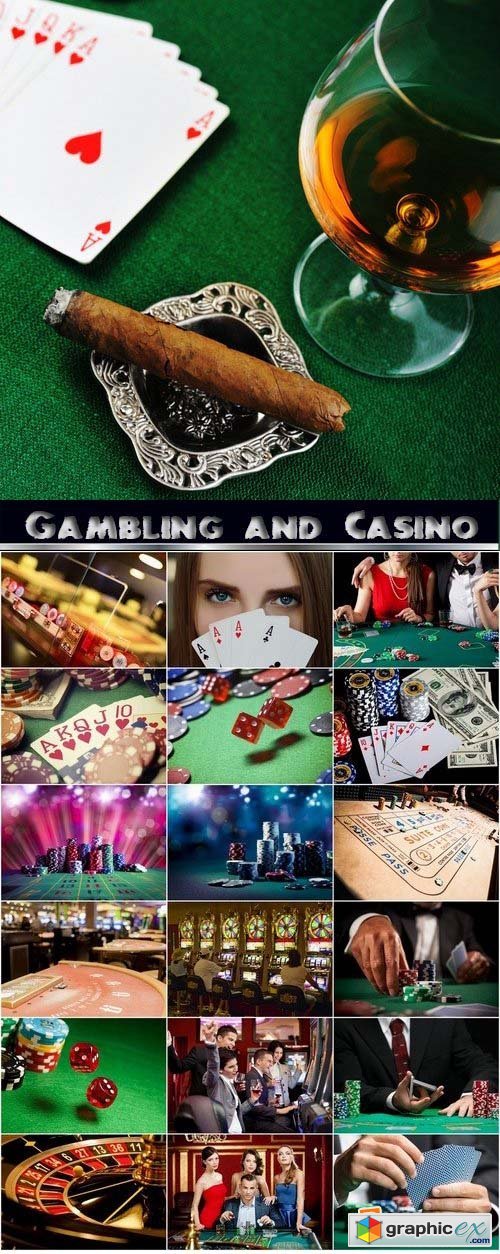 Gambling and Casino Stock Images 25xJPG