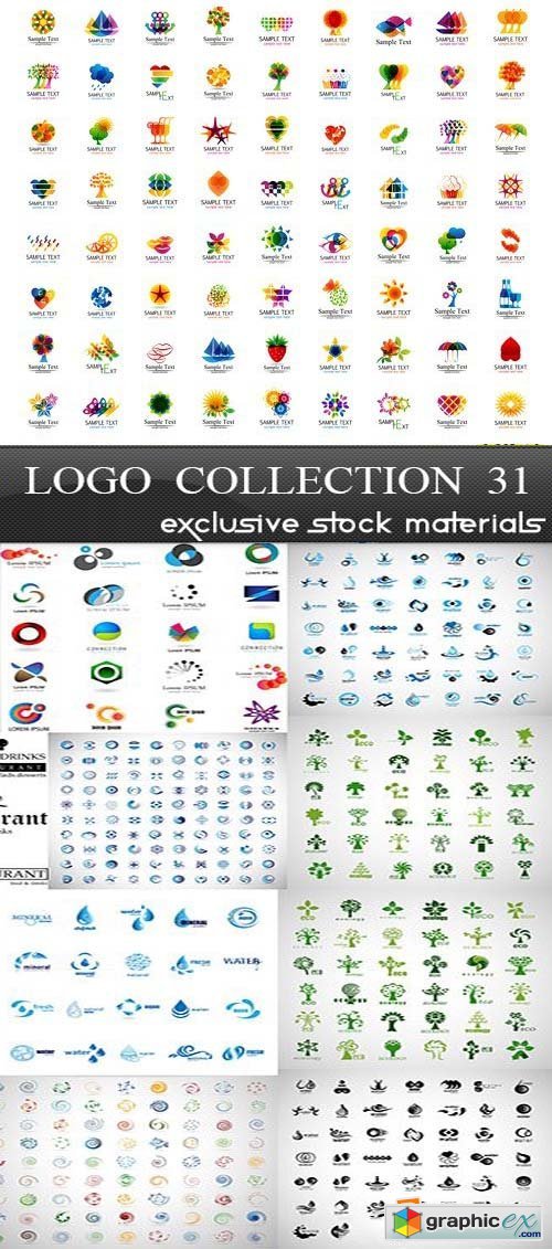 Collection of Logos vol.31, 25xEPS