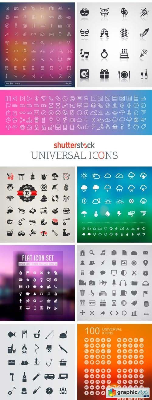 Amazing SS - Universal Icons, 25xEPS