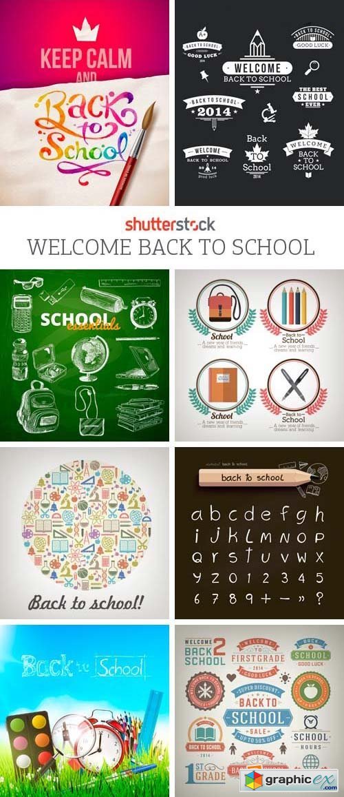 Amazing SS - Welcome Back to School, 25xEPS