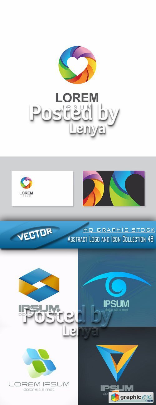 Stock Vector - Abstract Logo and Icon Collection 48