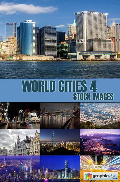 Stock Photos - World Cities 4, 25xJpg