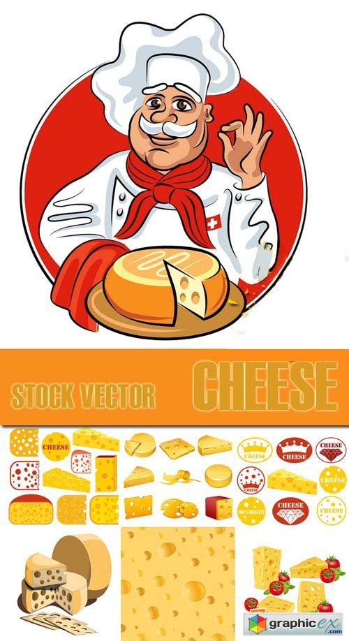 Shutterstock - Cheese, 25xEps