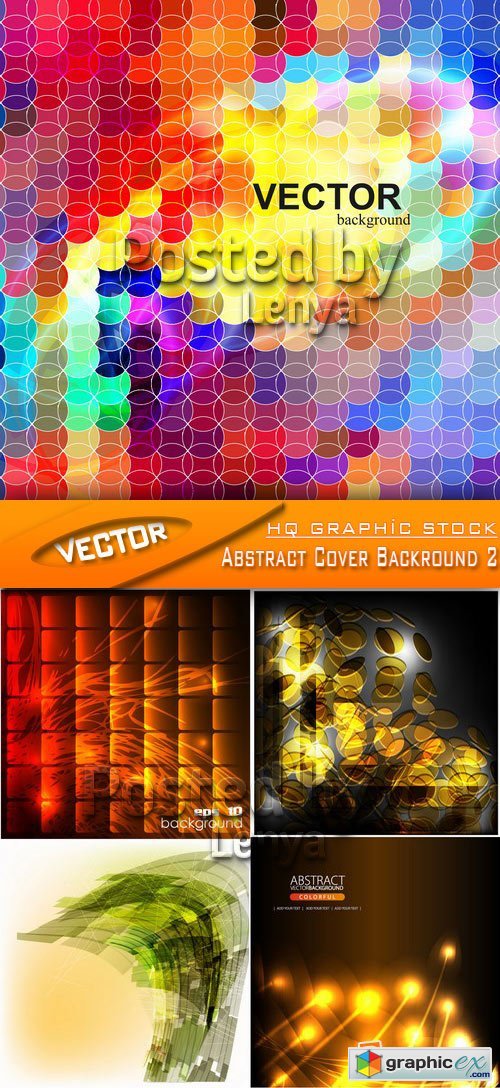 Stock Vector - Abstract Cover Backround 2