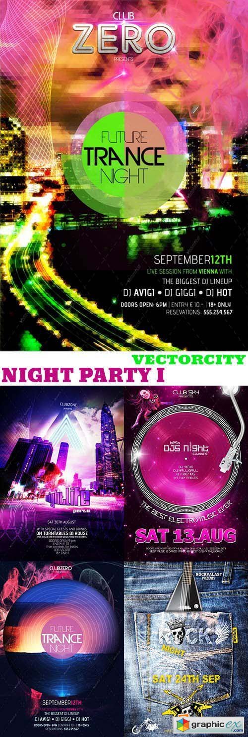 VectorCity Night Party Pack 1
