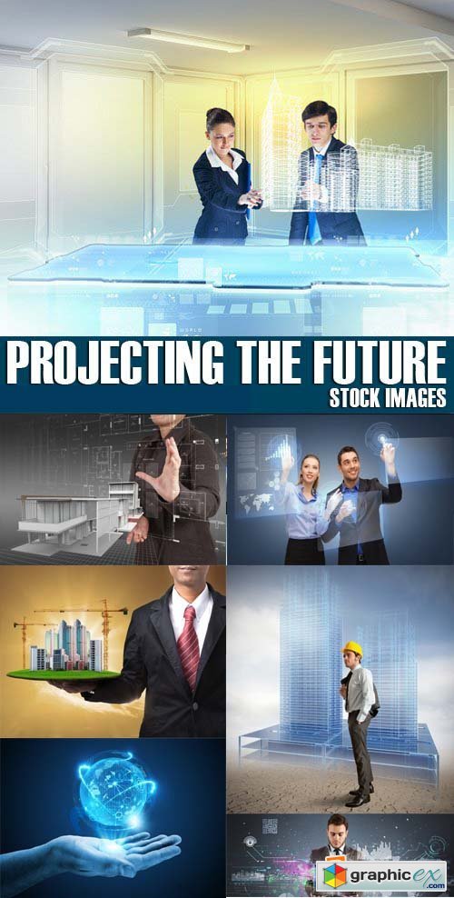 Stock Photos - Projecting The Future, 25xJPG