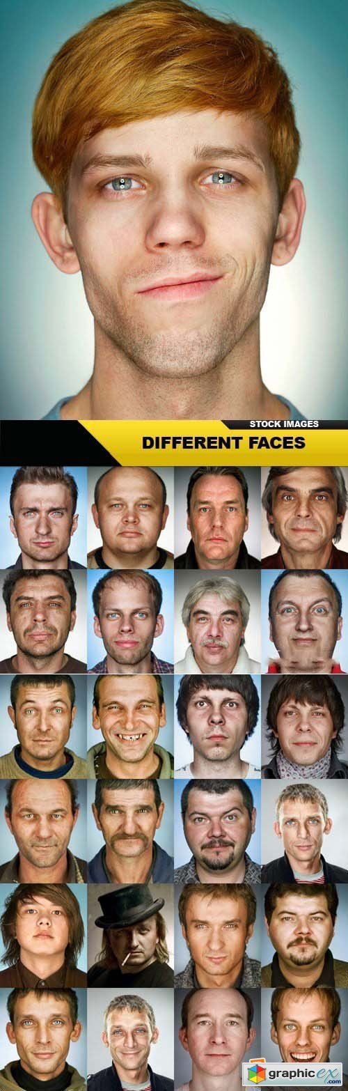 Different Faces 25xJPG