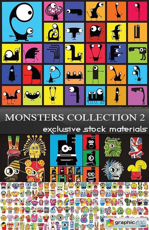 Monsters Collection 2, 25xEPS