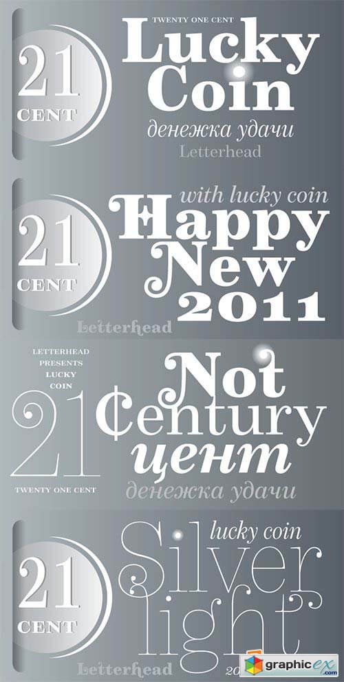 21 Century Font Family- 10 Fonts $450